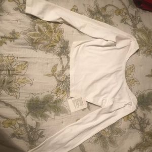 Size 6 lululemon long sleeve crop top